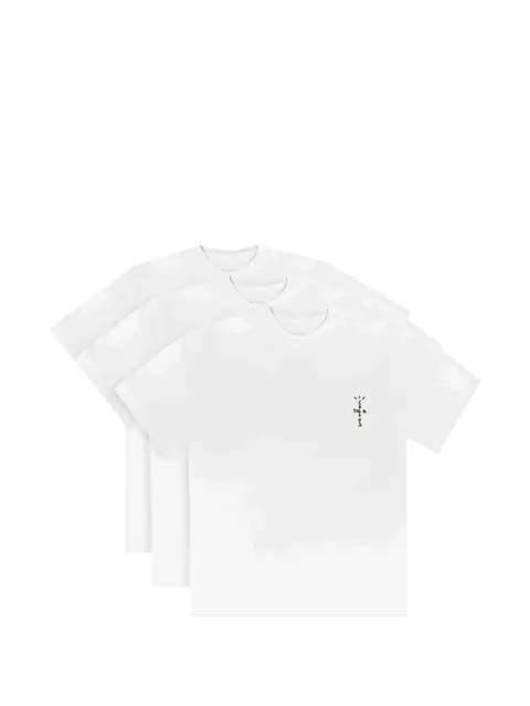 Travis Scott Cactus Jack logo-print t-shirt (set of three)