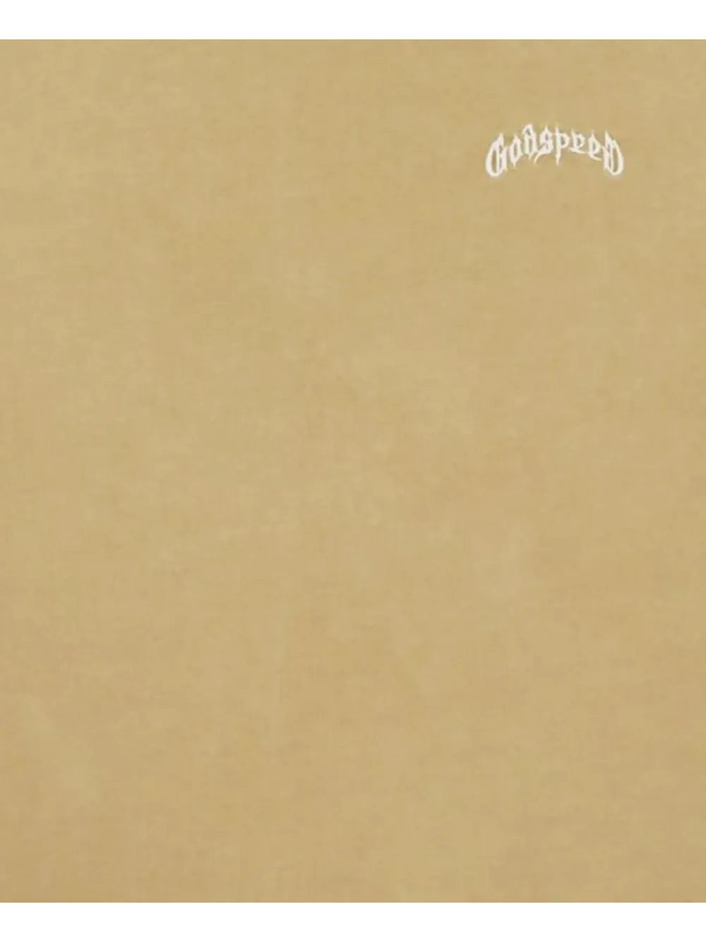 GODSPEED T-shirt met logoprint Beige