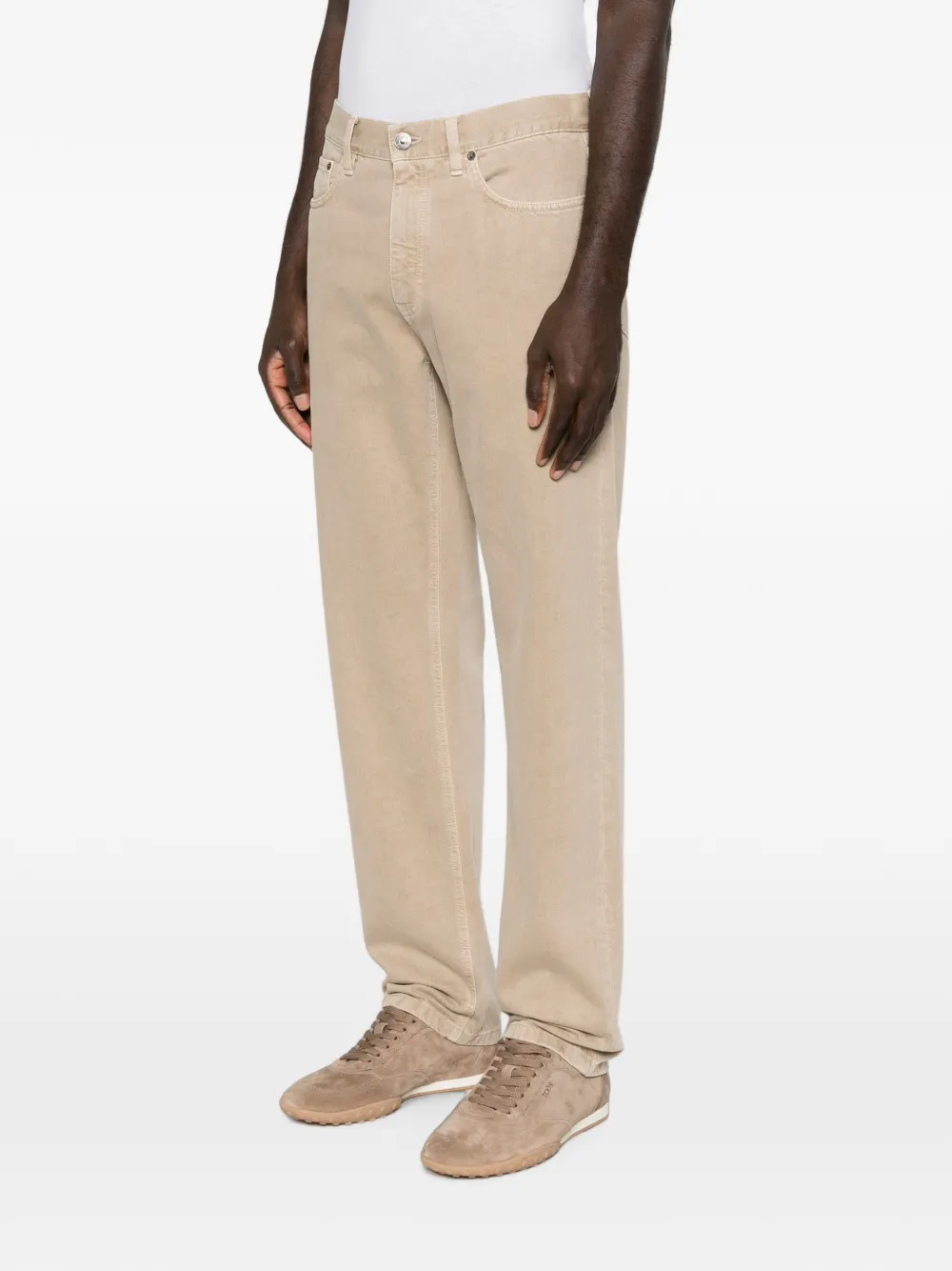 Zegna Straight jeans Beige