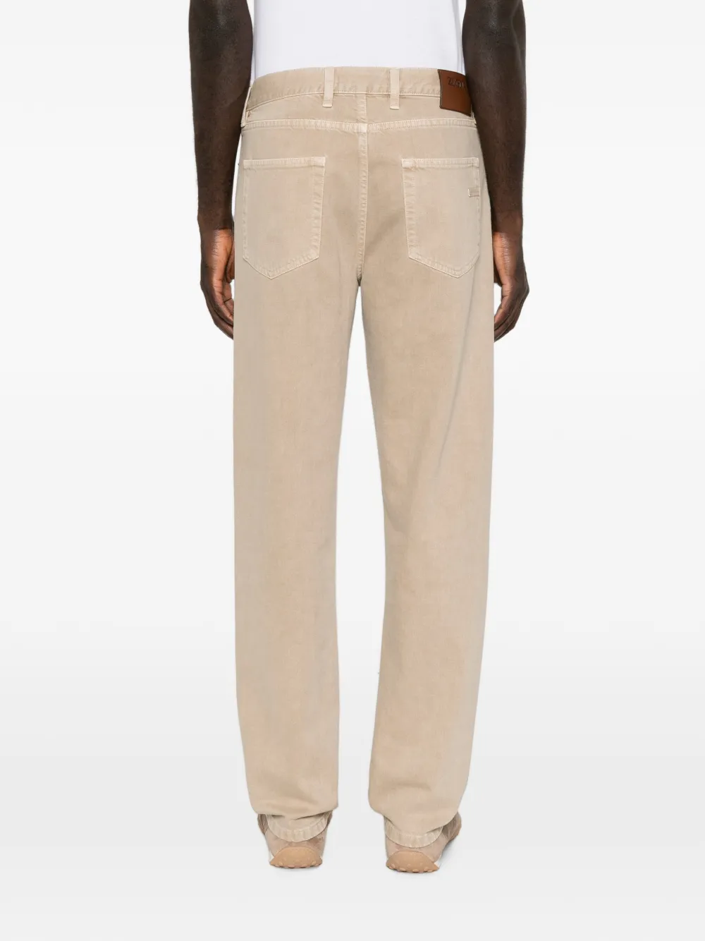 Zegna Straight jeans Beige