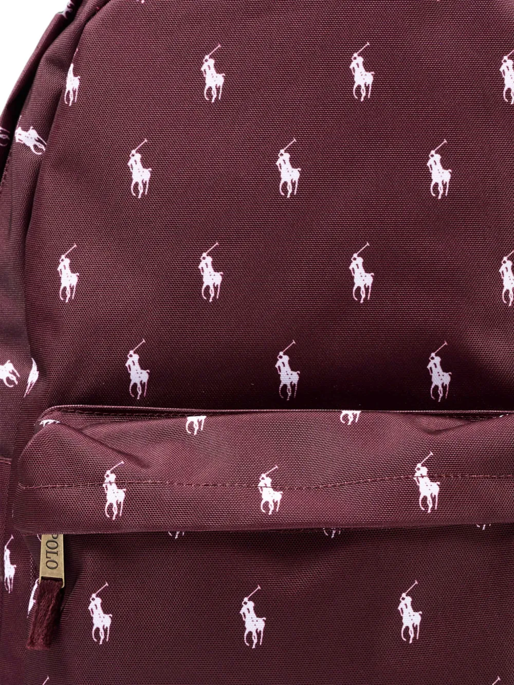 POLO RALPH LAUREN KIDS Rugzak met Polo Pony-print Bruin