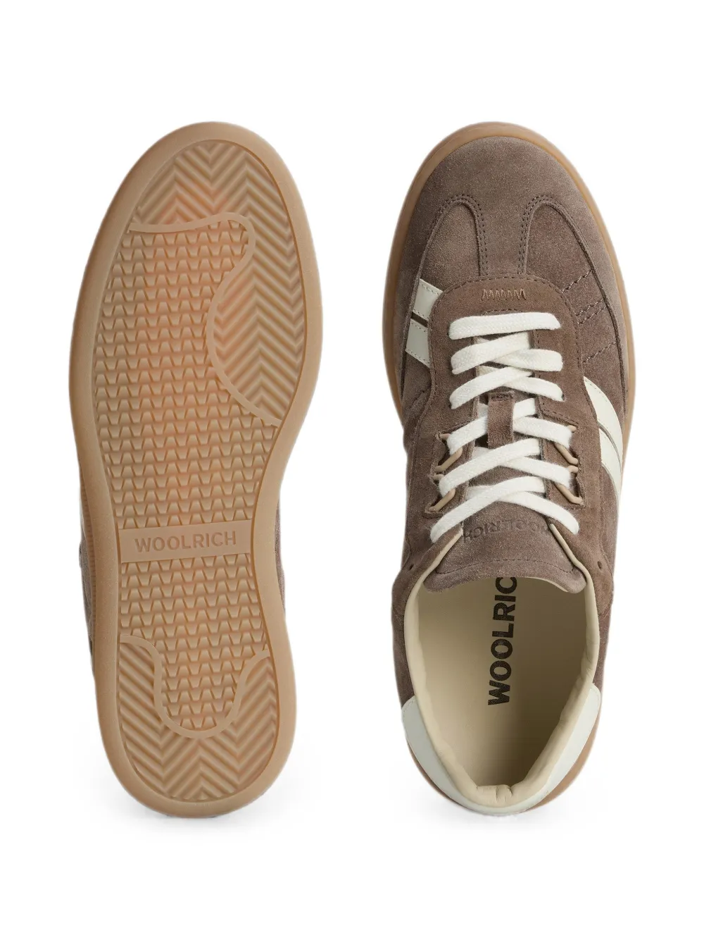 Woolrich Doubleu lace-up sneakers Bruin