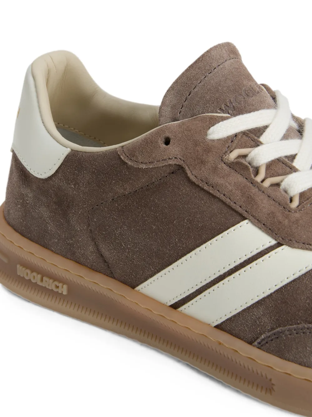 Woolrich Doubleu lace-up sneakers Bruin