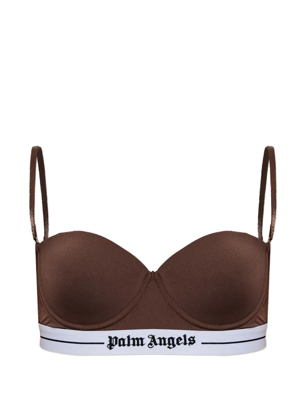 Palm Angels Reggiseno con spalline rimovibili - Marrone