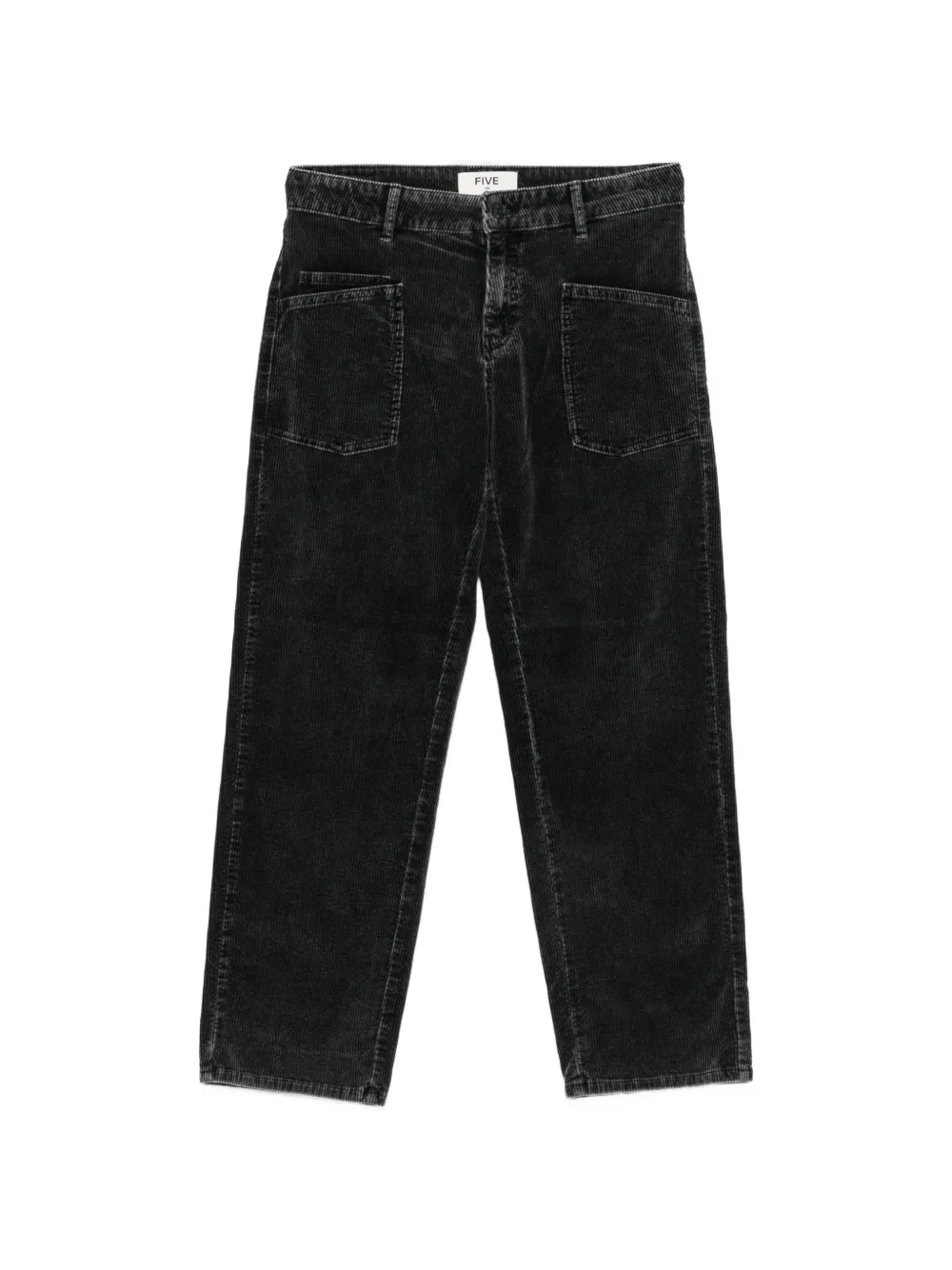 FIVE JEANS Wlya corduroy patch-pocket trousers