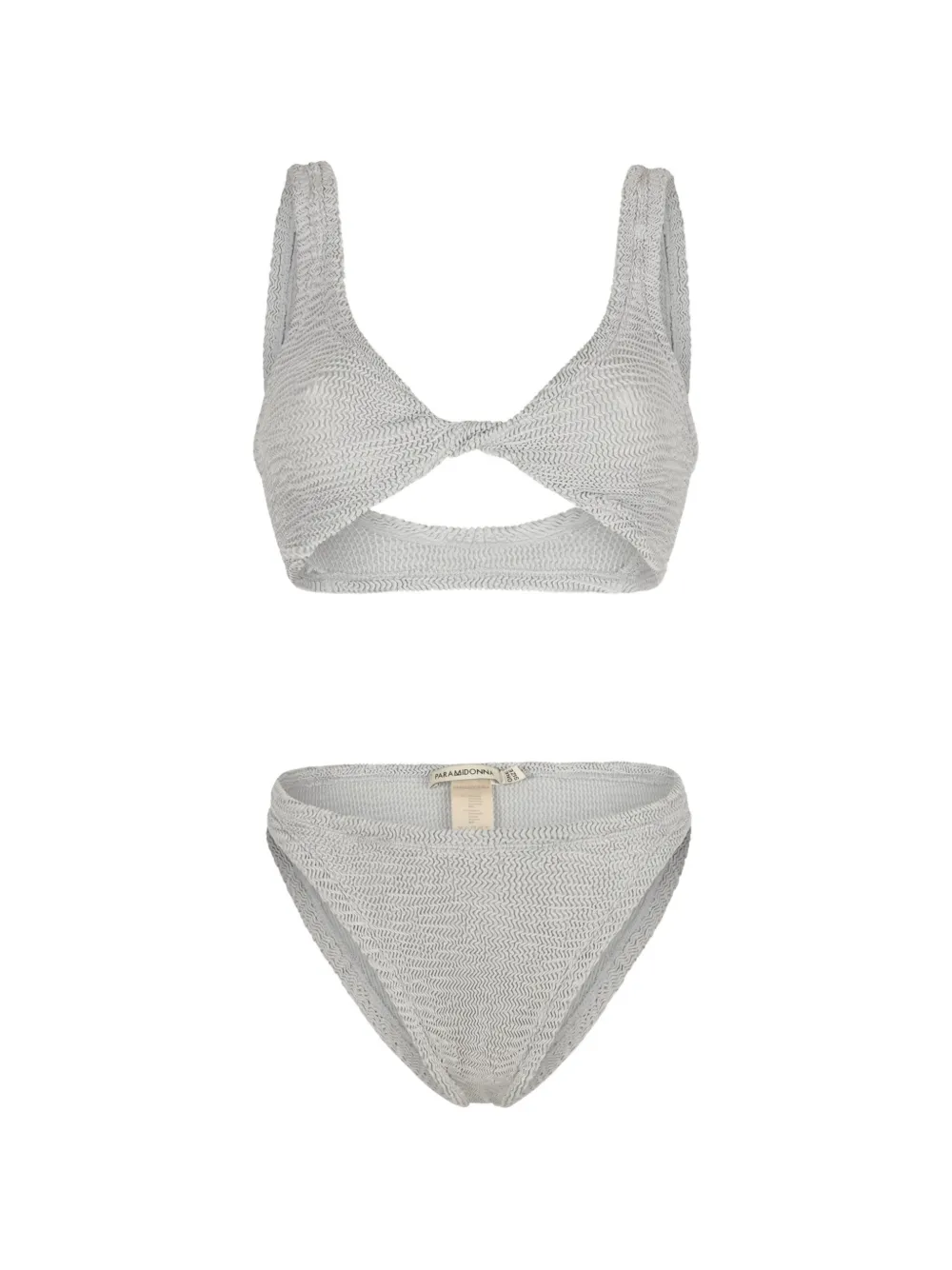 PARAMIDONNA Donika crinkle-effect bikini - Grau