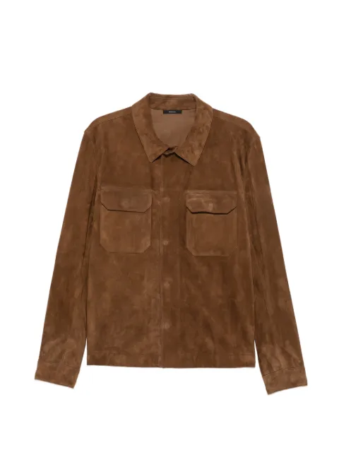 TOM FORD suede shirt jacket
