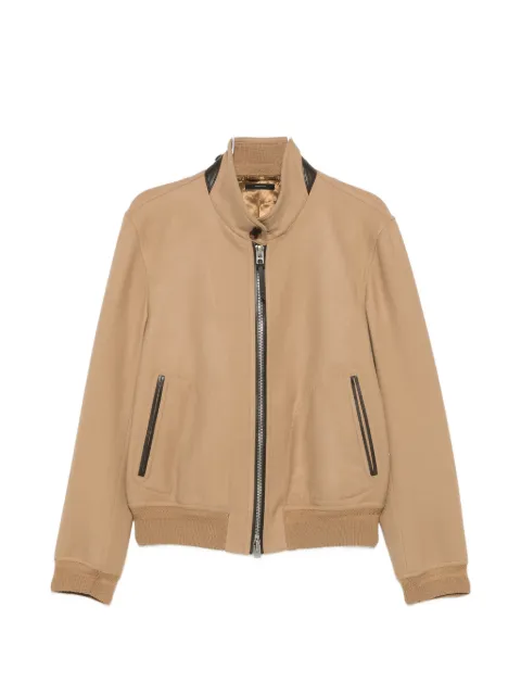TOM FORD zip-up bomber jacket