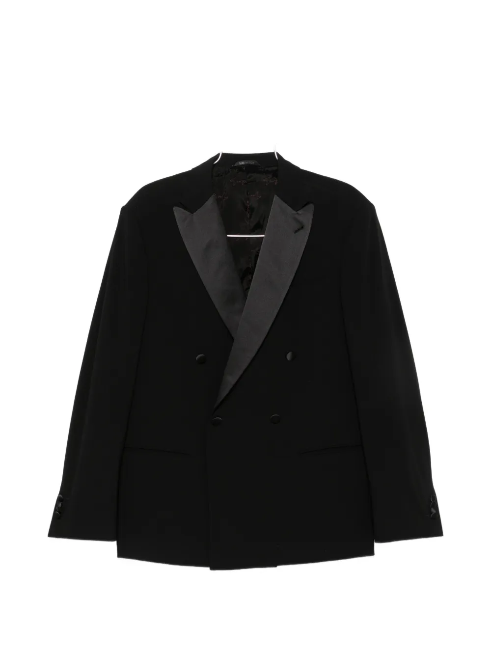 Giorgio Armani double-breasted blazer - Nero