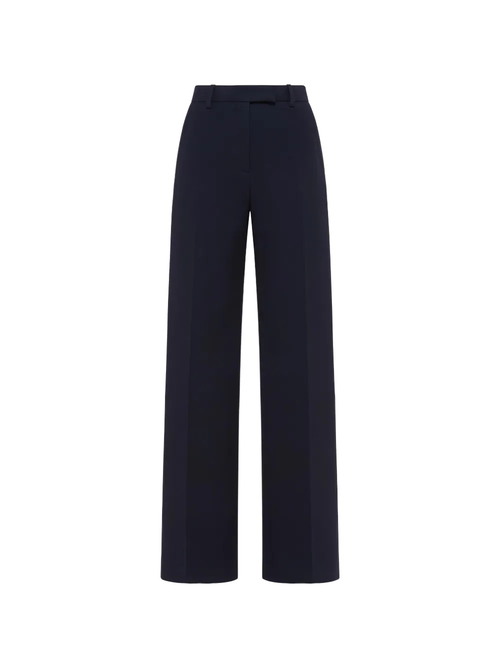 Seventy pressed-crease wide-leg trousers Blauw