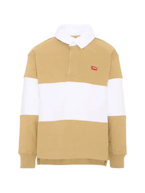 Levi's Kids  Timeless Rugby long-sleeve polo shirt