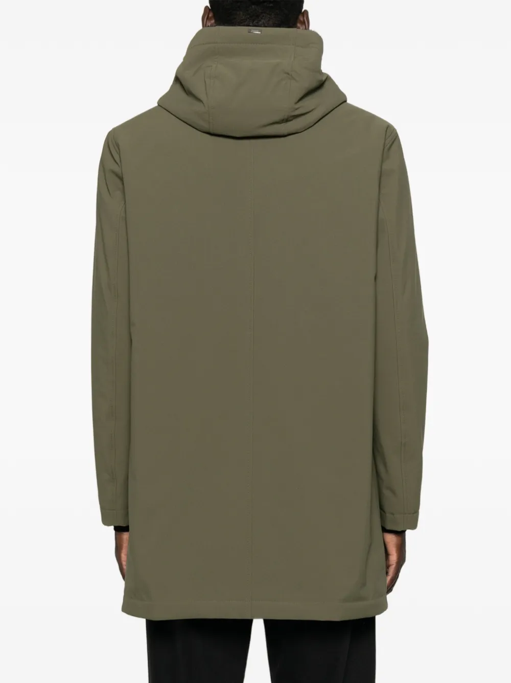Herno Jack met imitatiebont Groen