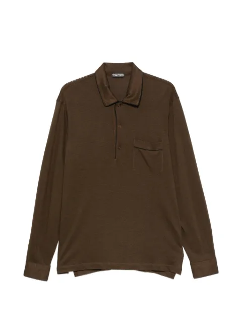 TOM FORD polo à manches longues