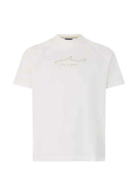 Paul & Shark raglan-sleeve logo-print T-shirt