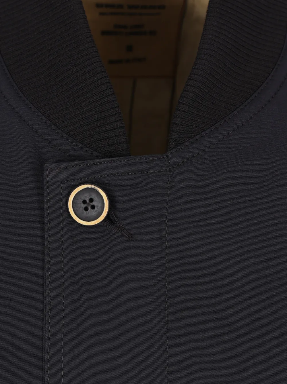 Uma Wang Oversized jas met bomberkraag Blauw
