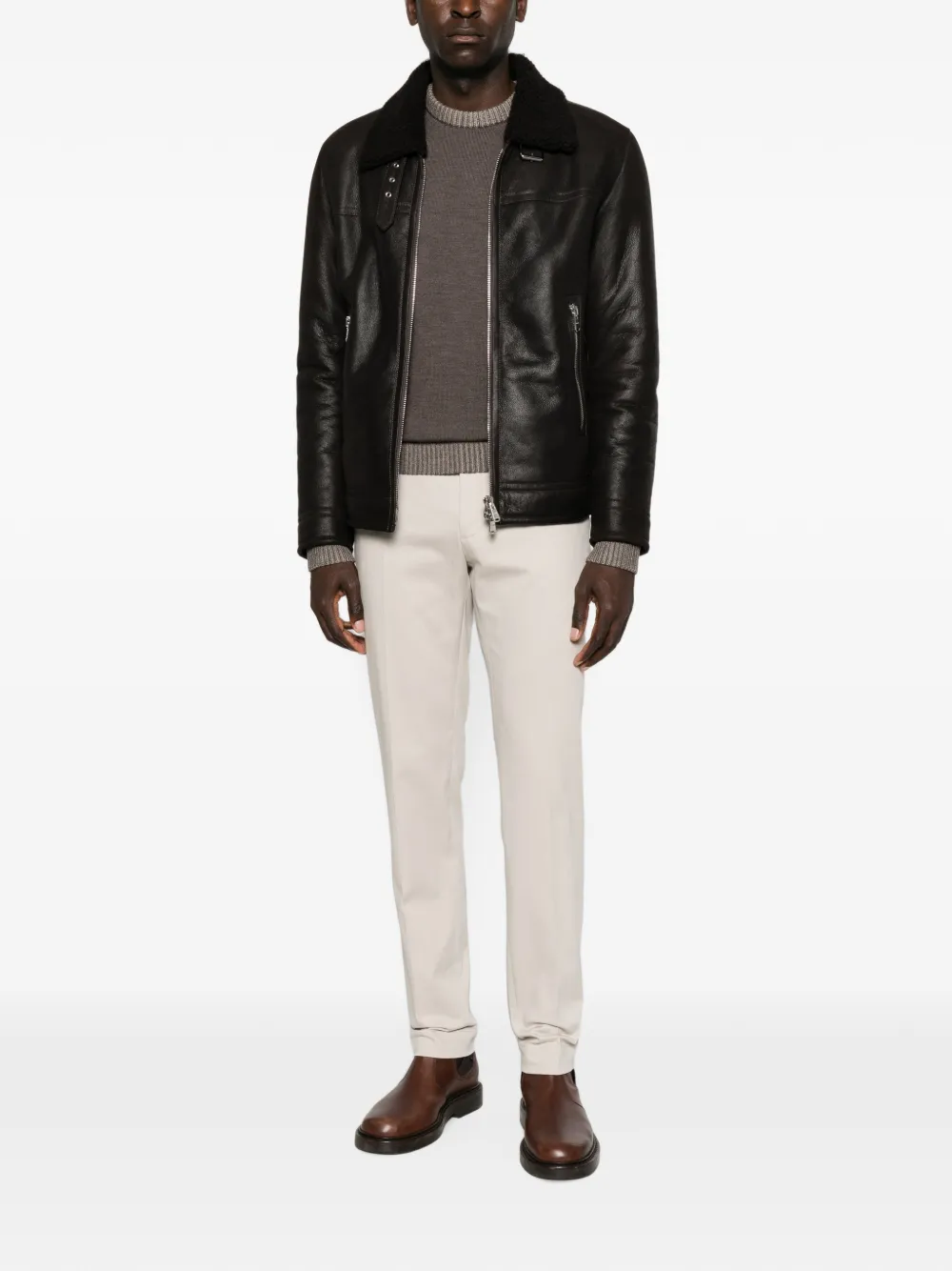 slowear Slim-fit pantalon Beige