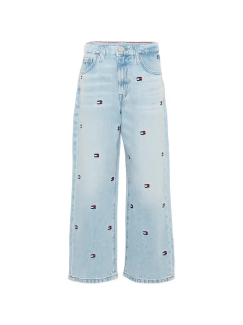 Tommy Hilfiger Junior jeans con logo bordado