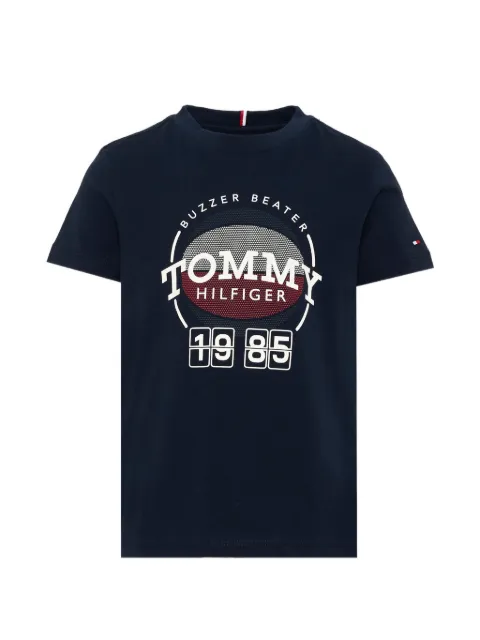Tommy Hilfiger Junior basketball logo-print T-shirt