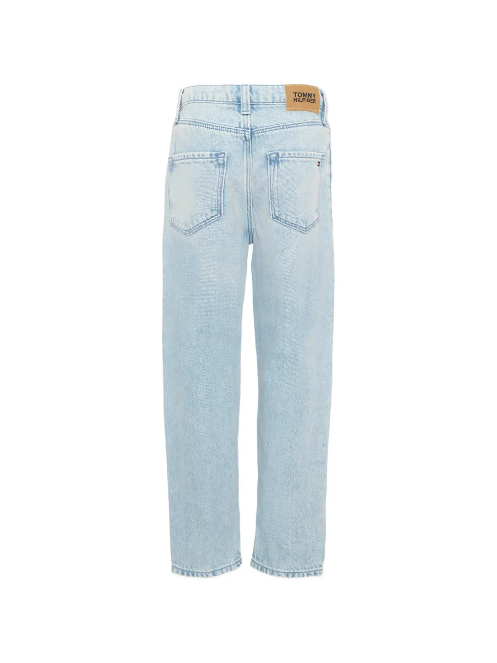 Tommy Hilfiger Junior Jeans met logopatch Blauw