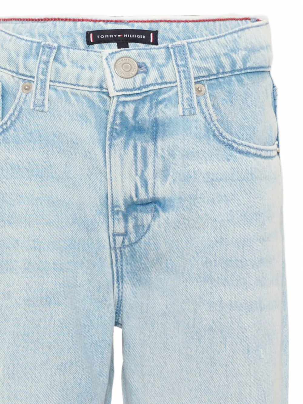Tommy Hilfiger Junior Jeans met logopatch Blauw