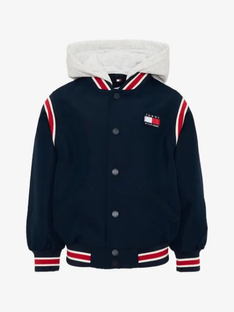 Tommy Hilfiger Junior hooded bomber jacket