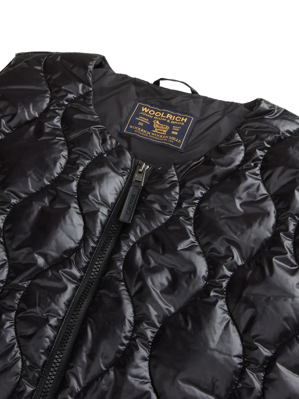 Woolrich Opvouwbare gewatteerde bodywarmer Zwart