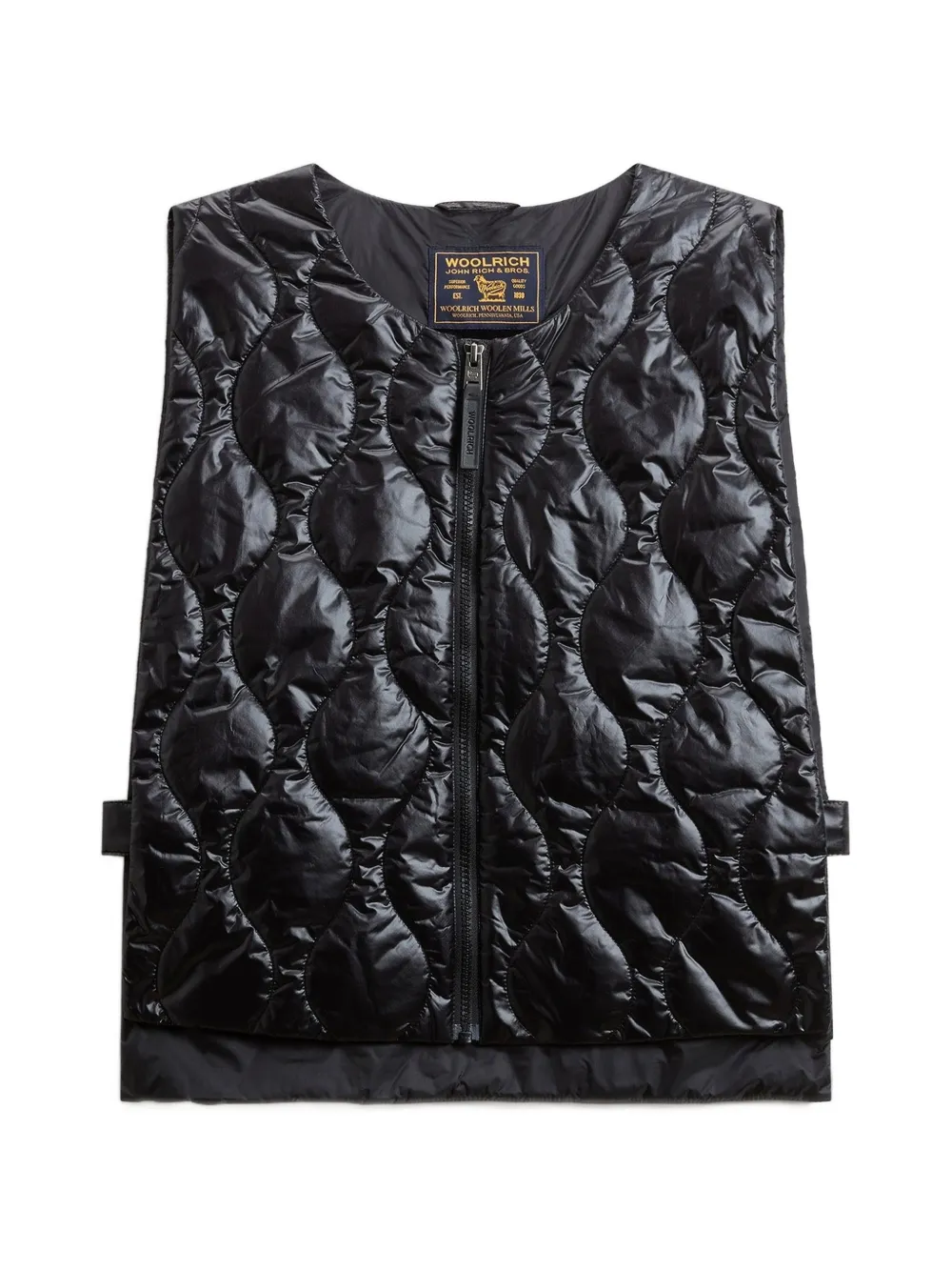 Woolrich Packbare Steppweste - Schwarz