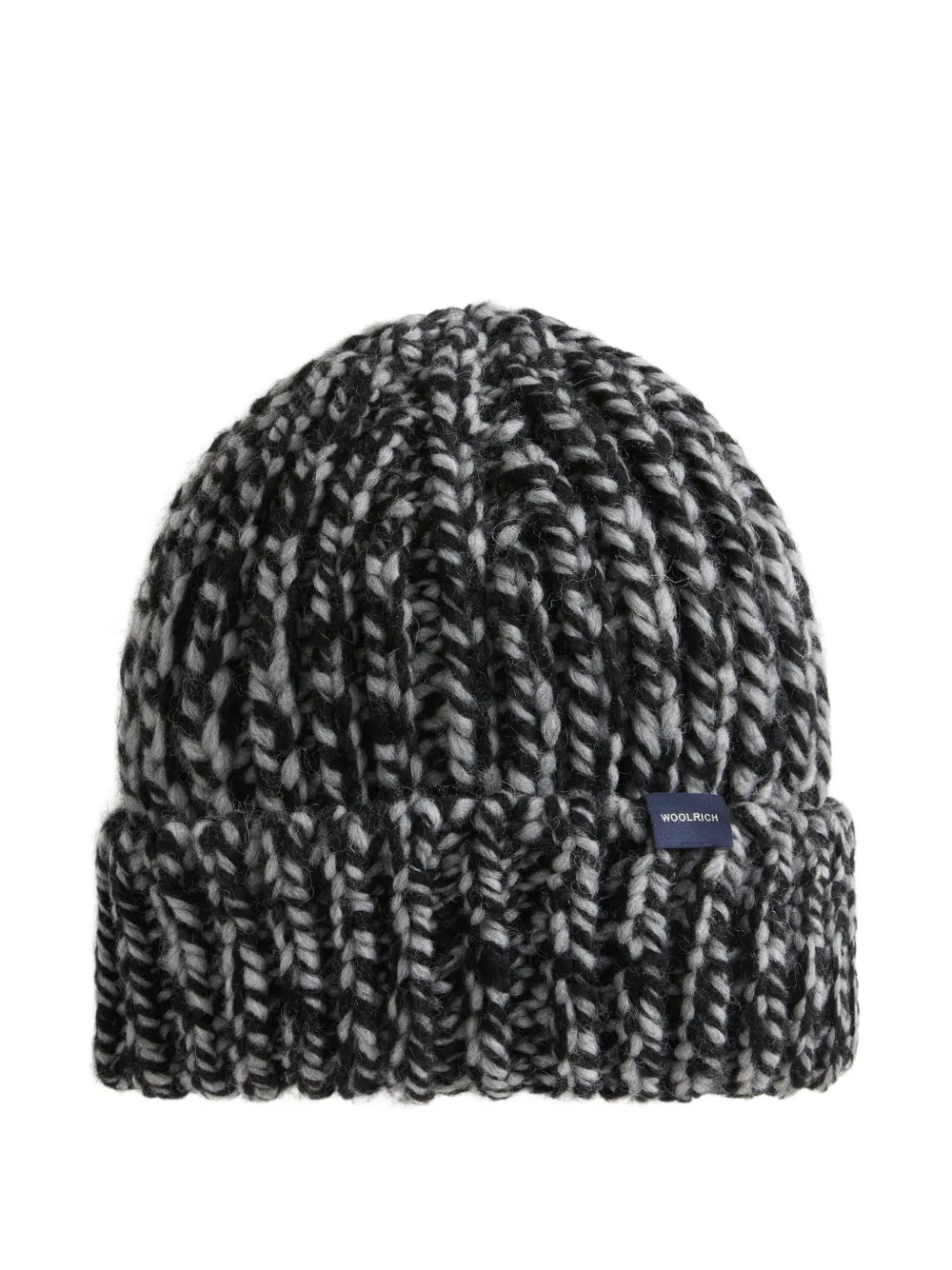 Woolrich bonnet en maille côtelée - Noir Woolrich bonnet en maille côtelée - Noir