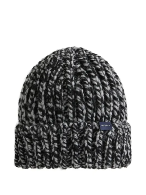 Woolrich ribbed-knit chunky beanie hat