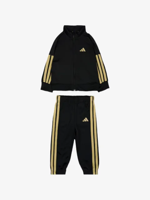 adidas Kids Climacool side-stripe tracksuit