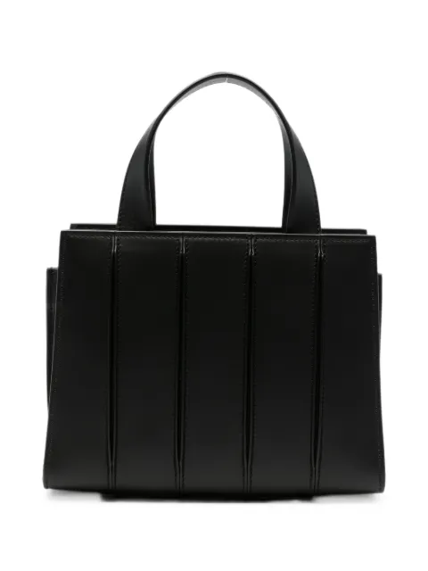 Max Mara paneled leather tote bag