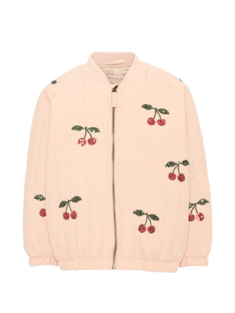Konges Sløjd Juno sequin-embellished quilted bomber jacket