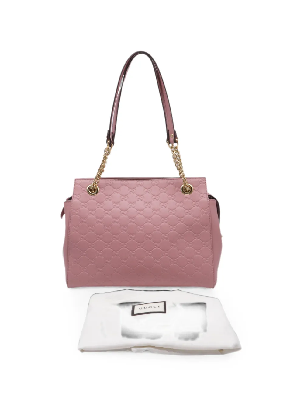 Gucci Pre-Owned Guccissima shoulder bag - Rosa