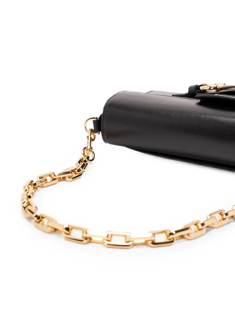 Gucci Medium Horsebit Ristretto schoudertas Zwart