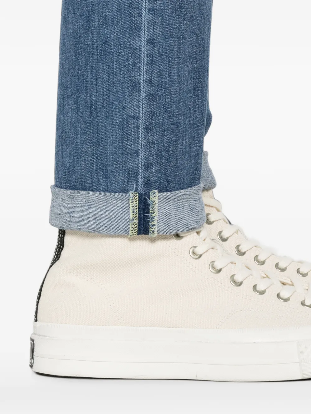 DONDUP faded whiskered jeans Blauw