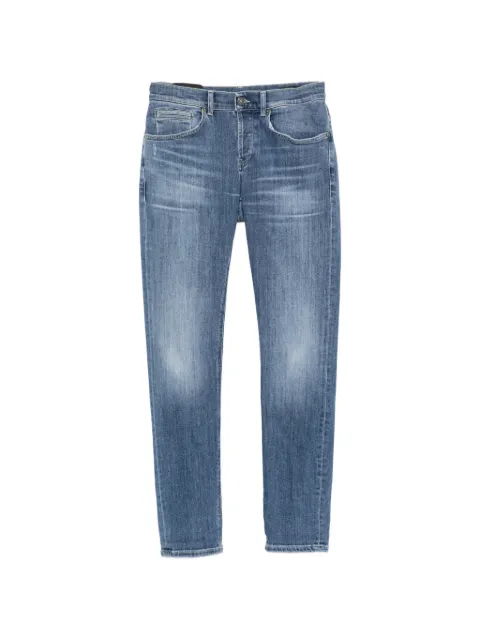 DONDUP faded whiskered jeans