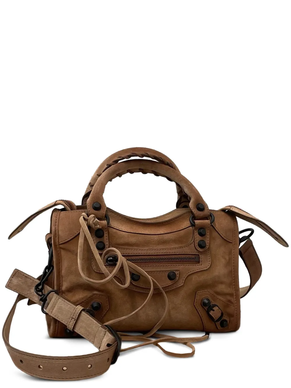 Balenciaga Borsa Le City mini in cammello - Marrone