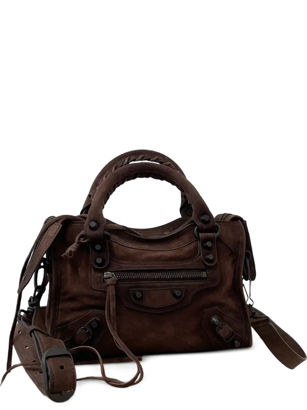Balenciaga Borsa tote Le City mini - Marrone