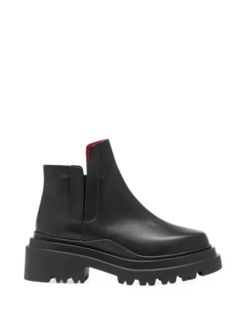 Plan C chunky-sole ankle boots