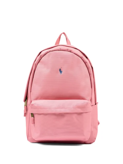 POLO RALPH LAUREN KIDS logo-embroidered backpack