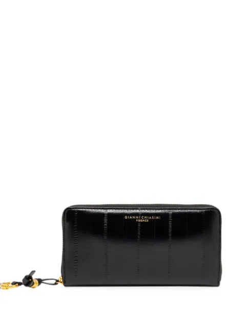GIANNI CHIARINI logo-detail leather wallet