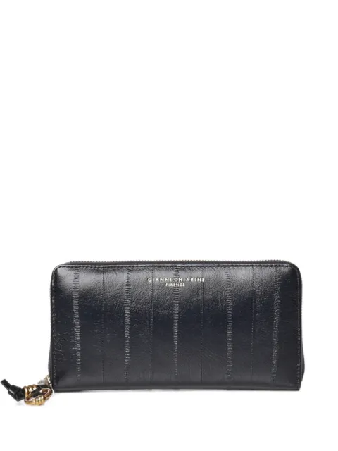 GIANNI CHIARINI logo-detail leather wallet