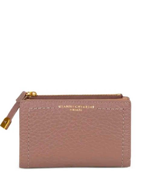GIANNI CHIARINI grainy leather wallet