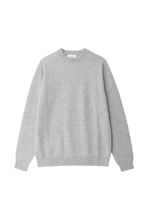 Lardini ribbed-knit crew-neck sweater