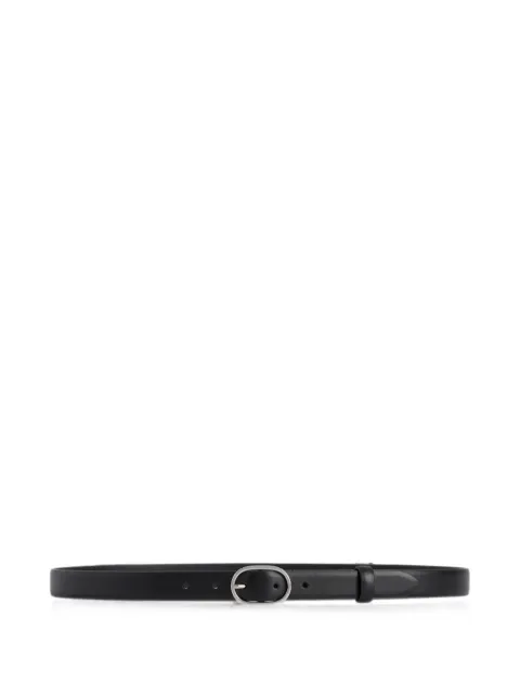 Lardini oval-buckle belt