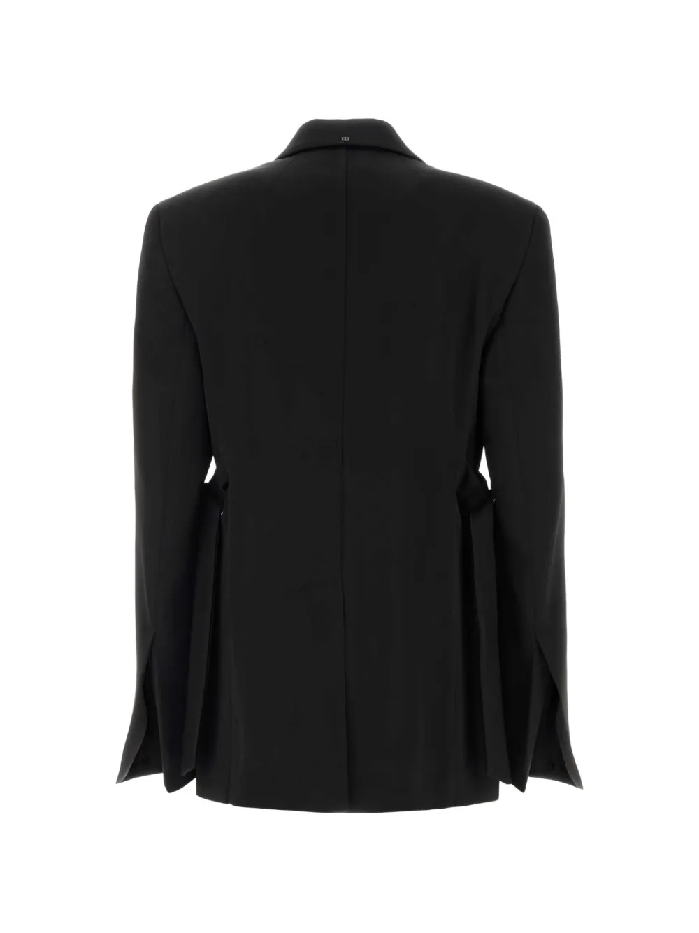 Sportmax Novella blazer met puntige revers Zwart