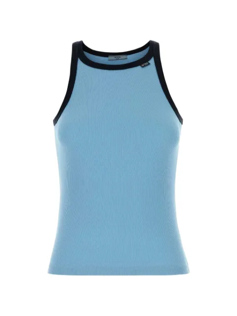 Prada ribbed knit tank top