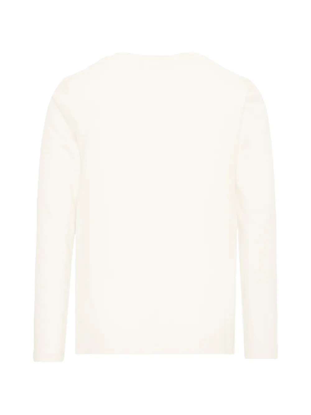 John Richmond Junior T-shirt met lange mouwen en logo-print Wit