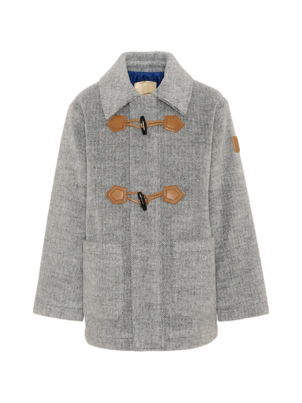 TRUSSARDI JUNIOR toggle-fastening coat - Grau