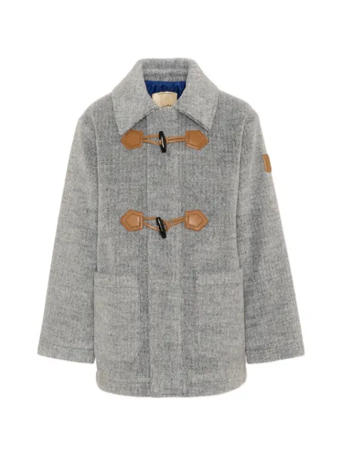 TRUSSARDI JUNIOR toggle-fastening coat